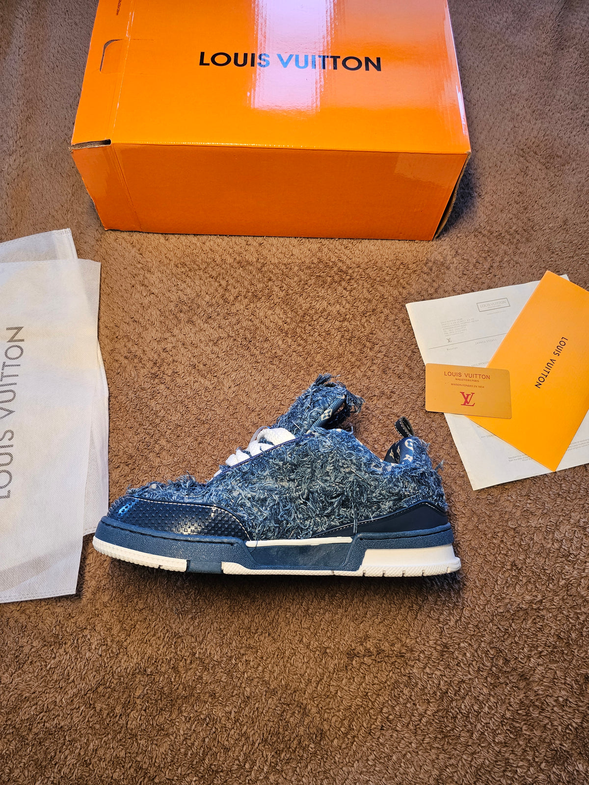 Lv Skate Denim Blue