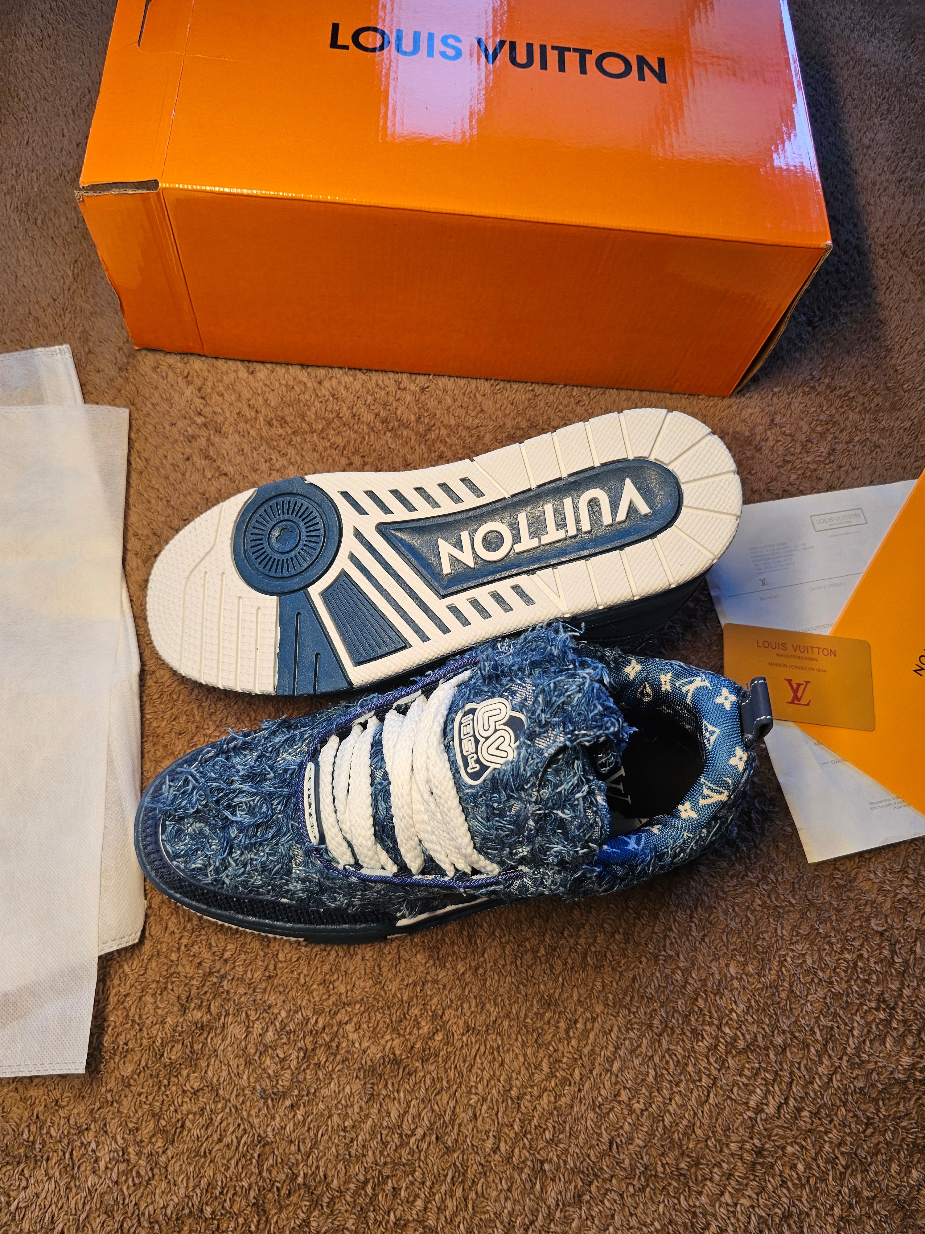 Lv Skate Denim Blue