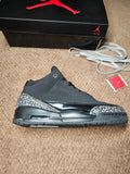 Jordan 3 black