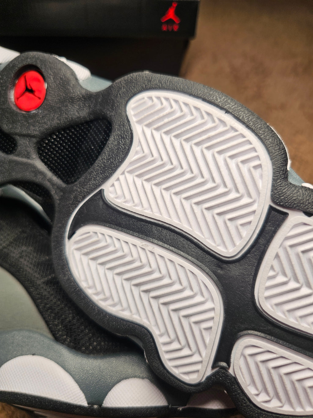 Jordan 13 black flint